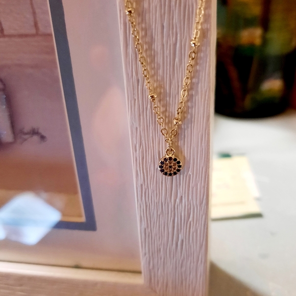 EVIL EYE DOUBLE NECKLACE | 18in. - Picture 3 of 4